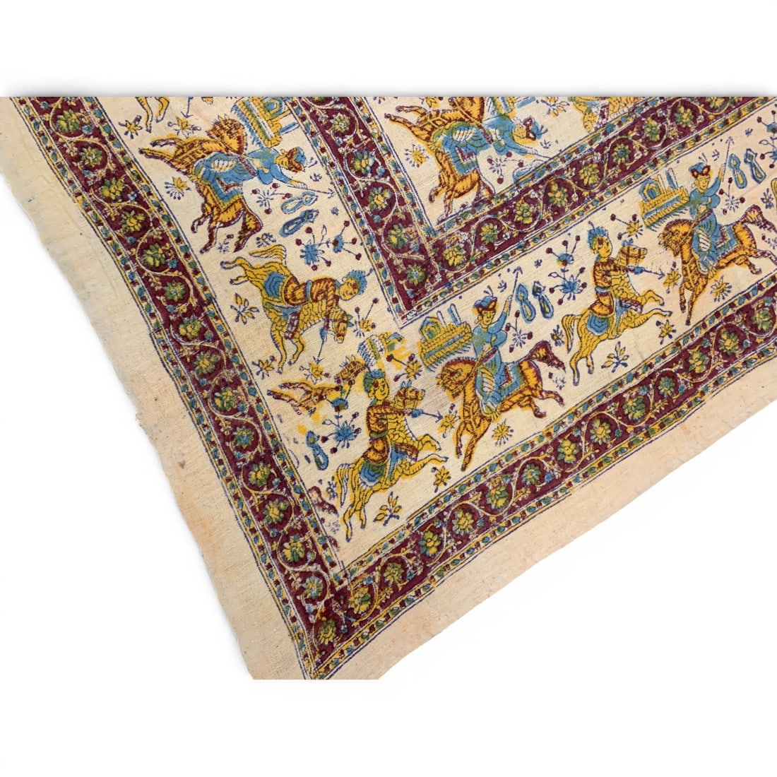 Qalamkar Block Print Textile - 15