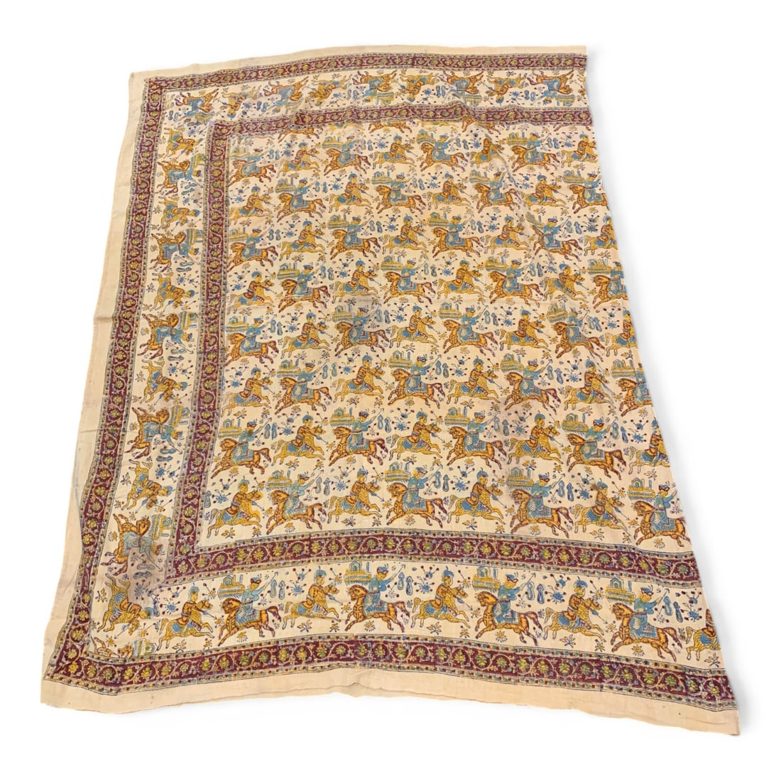 Qalamkar Block Print Textile - 16