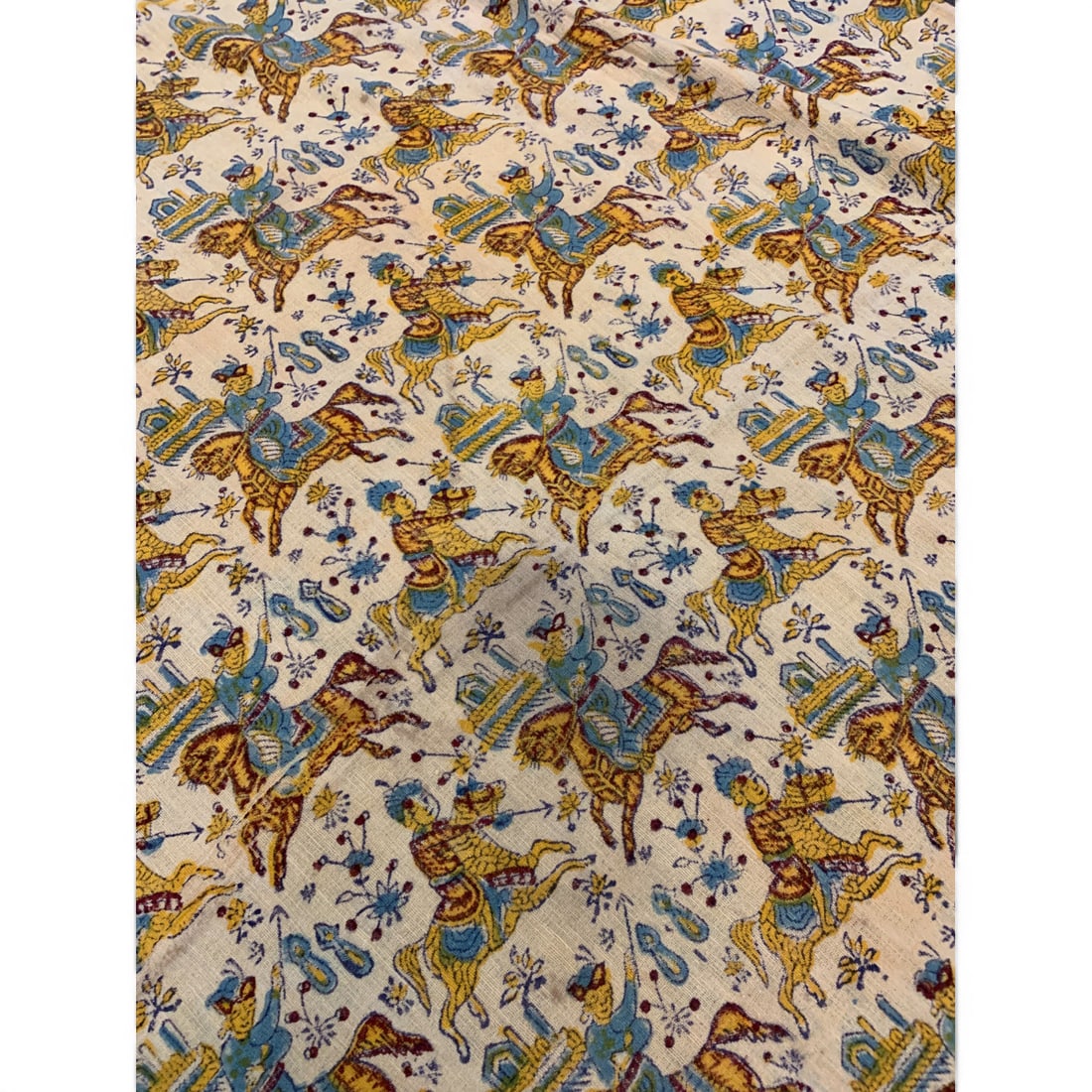 Qalamkar Block Print Textile - 17