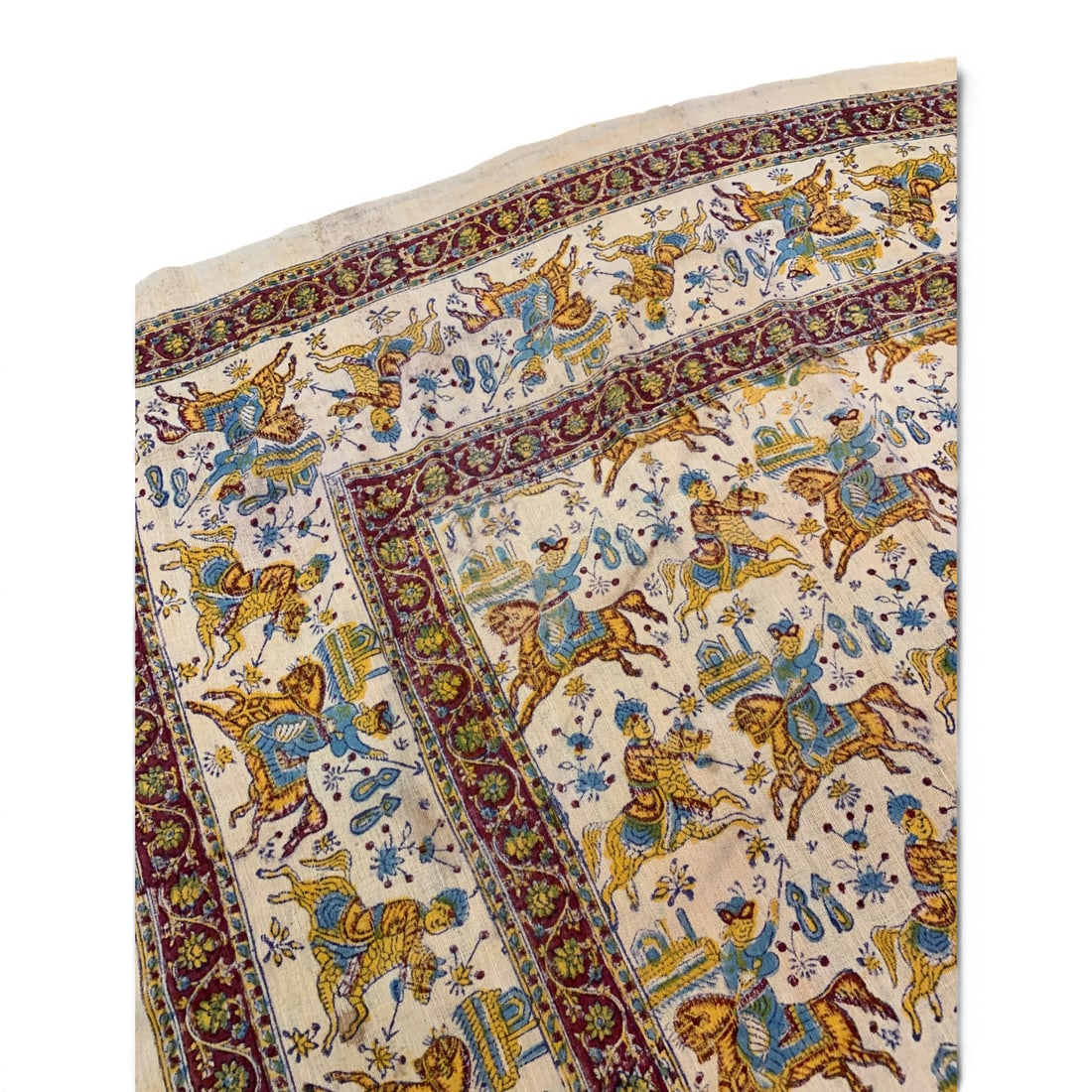 Qalamkar Block Print Textile - 18