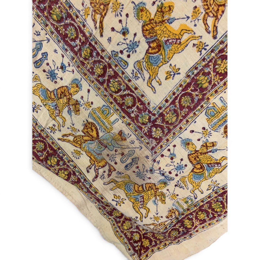 Qalamkar Block Print Textile - 19