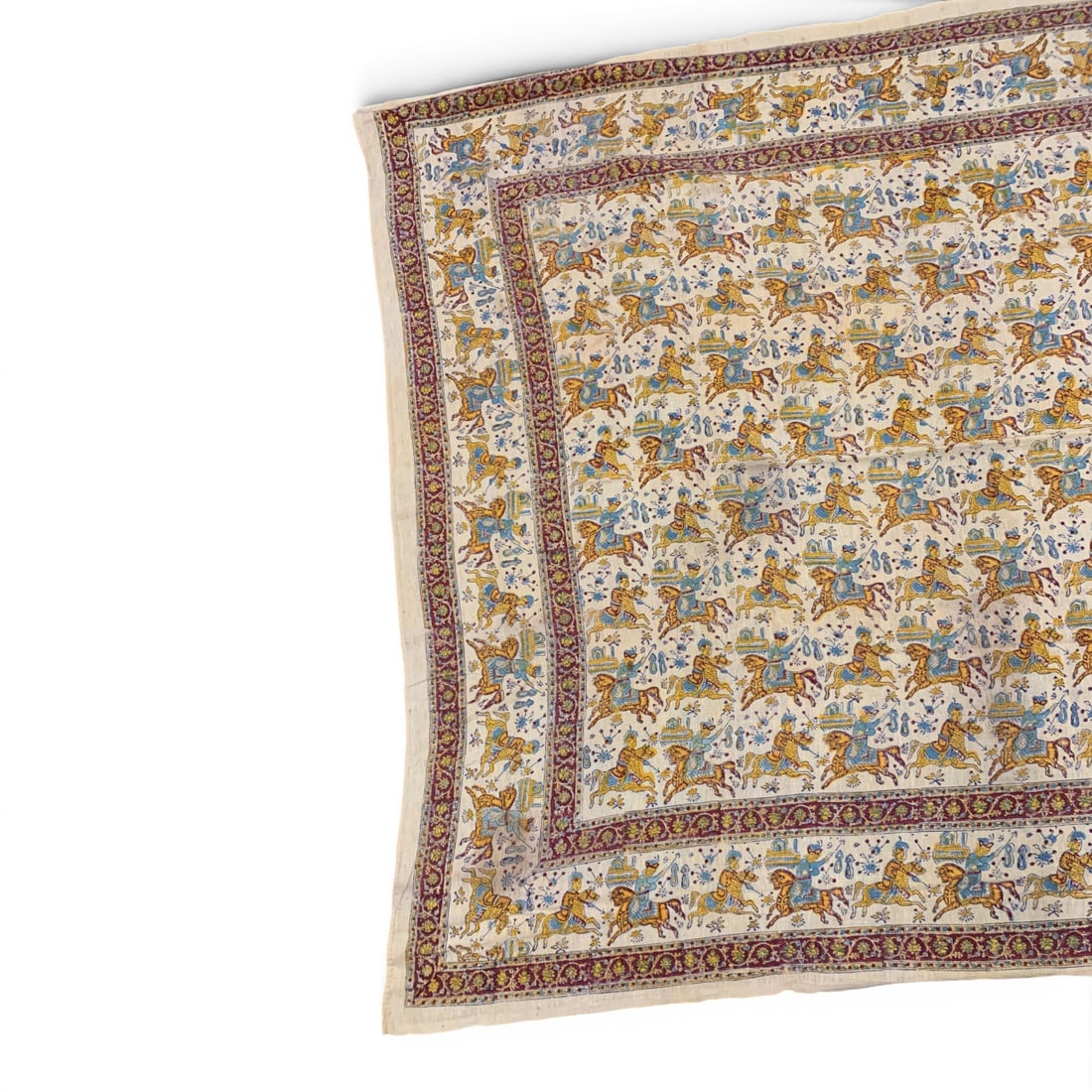 Qalamkar Block Print Textile - 4