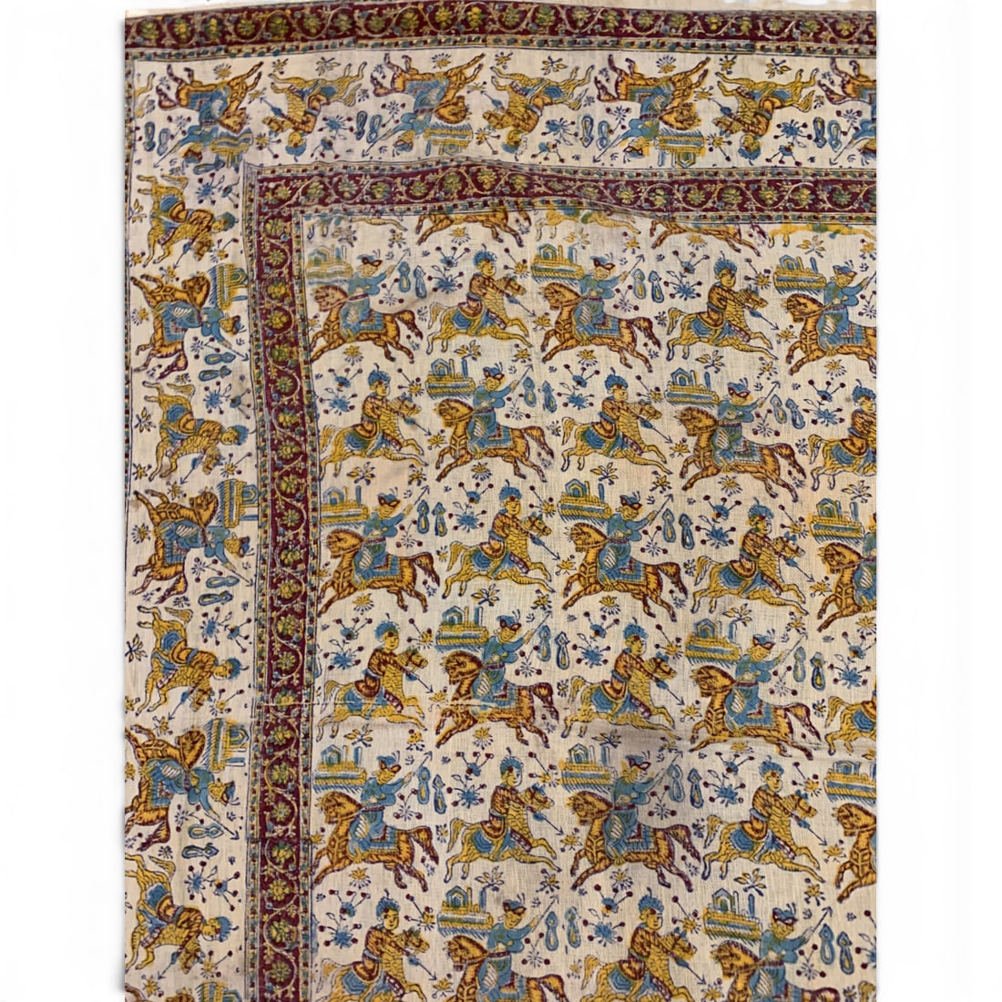 Qalamkar Block Print Textile - 5