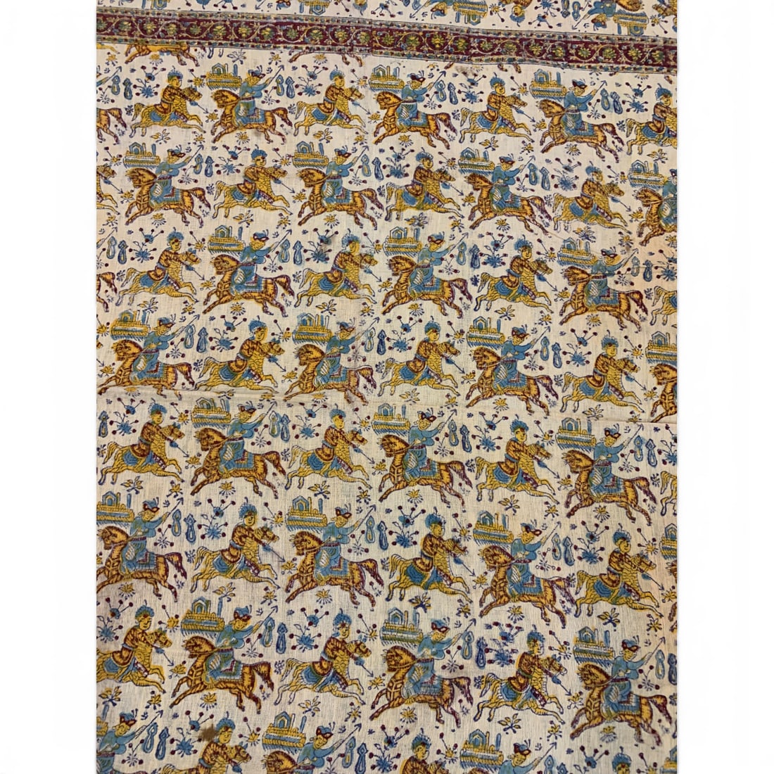 Qalamkar Block Print Textile - 7