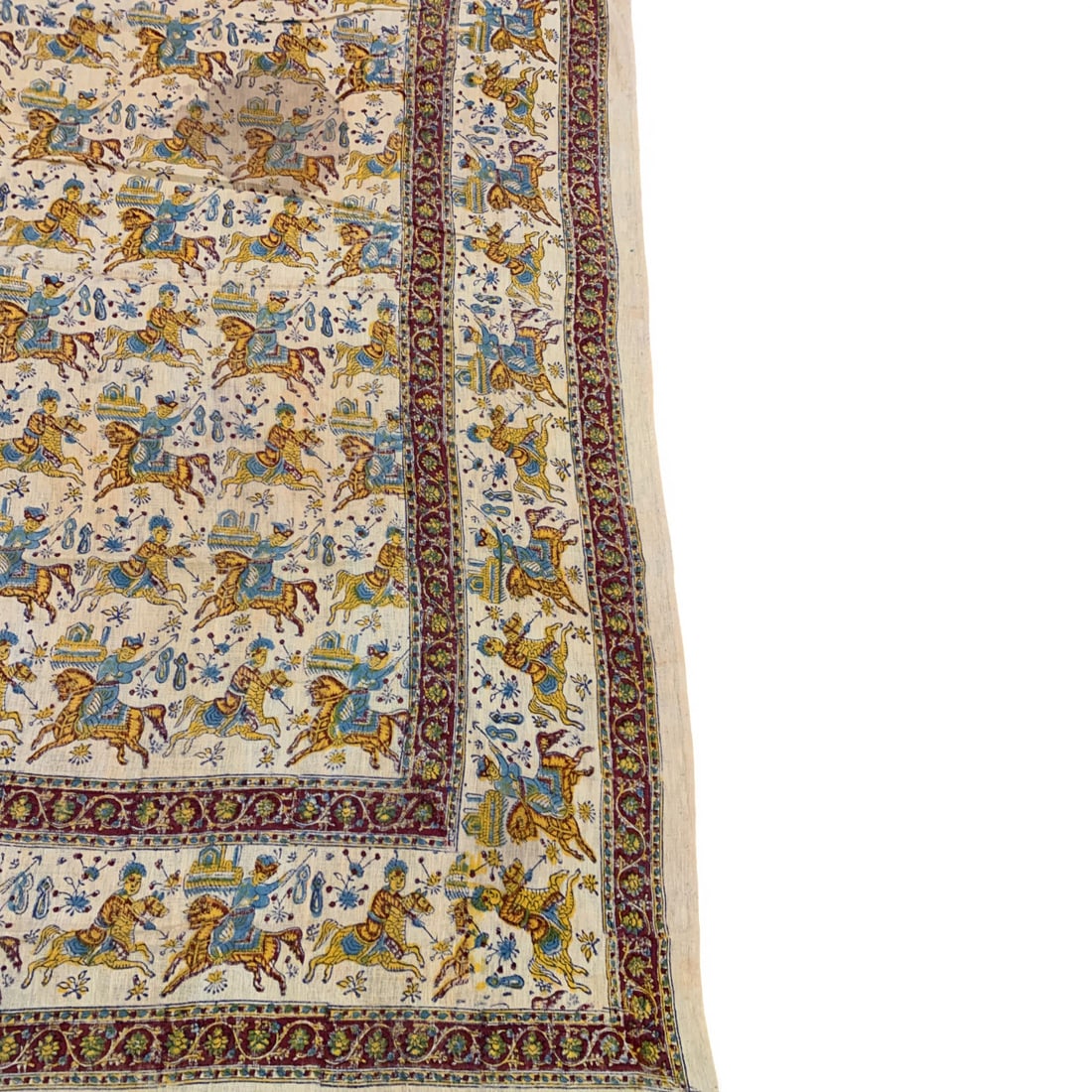 Qalamkar Block Print Textile - 8