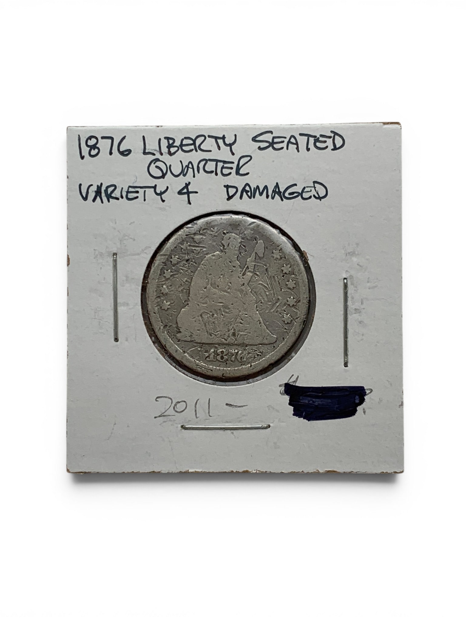 1876 Seated Liberty Silver Quarter (1 of 2)