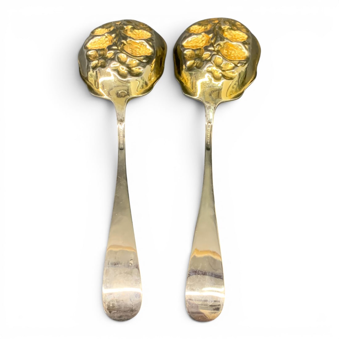 2 Vintage Godinger Serving Spoons - 4