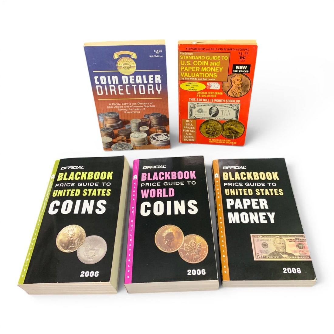 5 Coin Reference Books (1 of 4)
