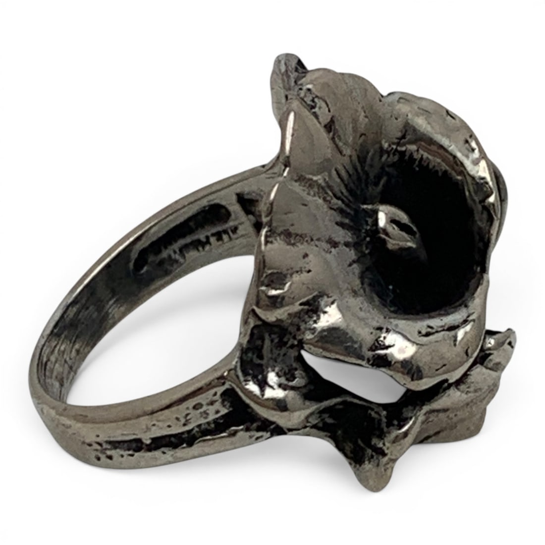 Sterling Silver Flower Ring - 5