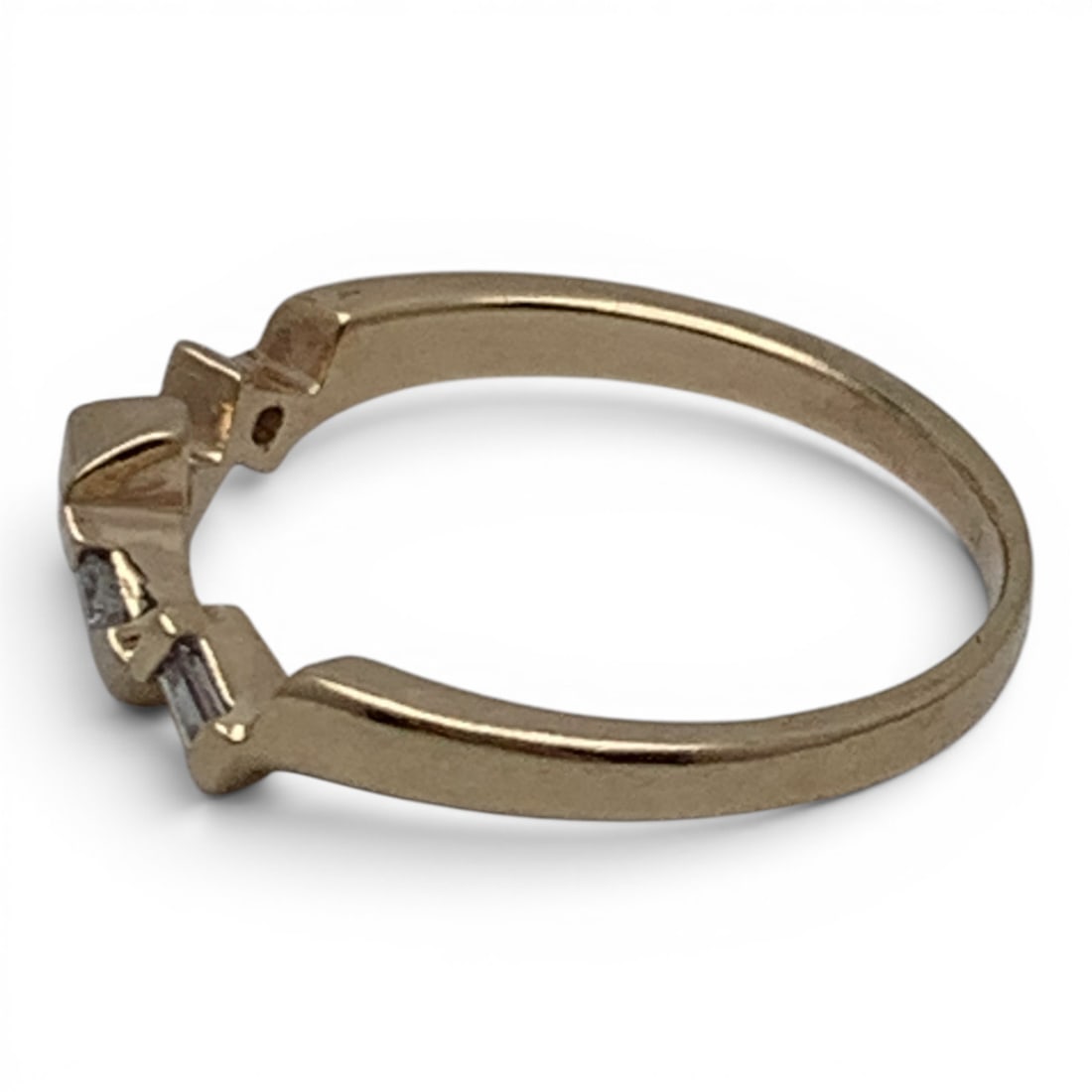 14k Yellow Gold & Diamond Ring - 3