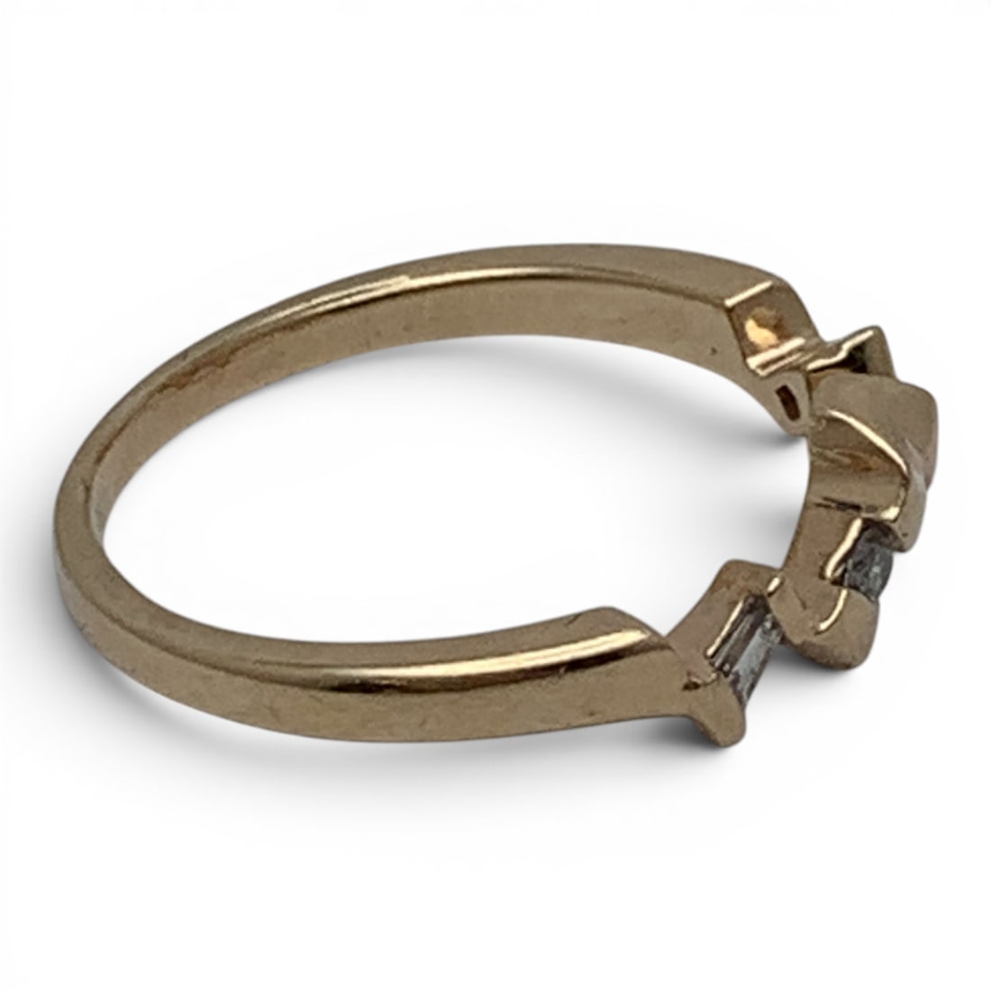 14k Yellow Gold & Diamond Ring - 5