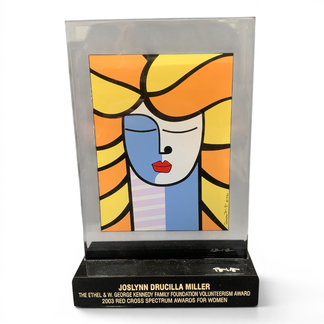 2003 Britto Lucite Award (1 of 7)