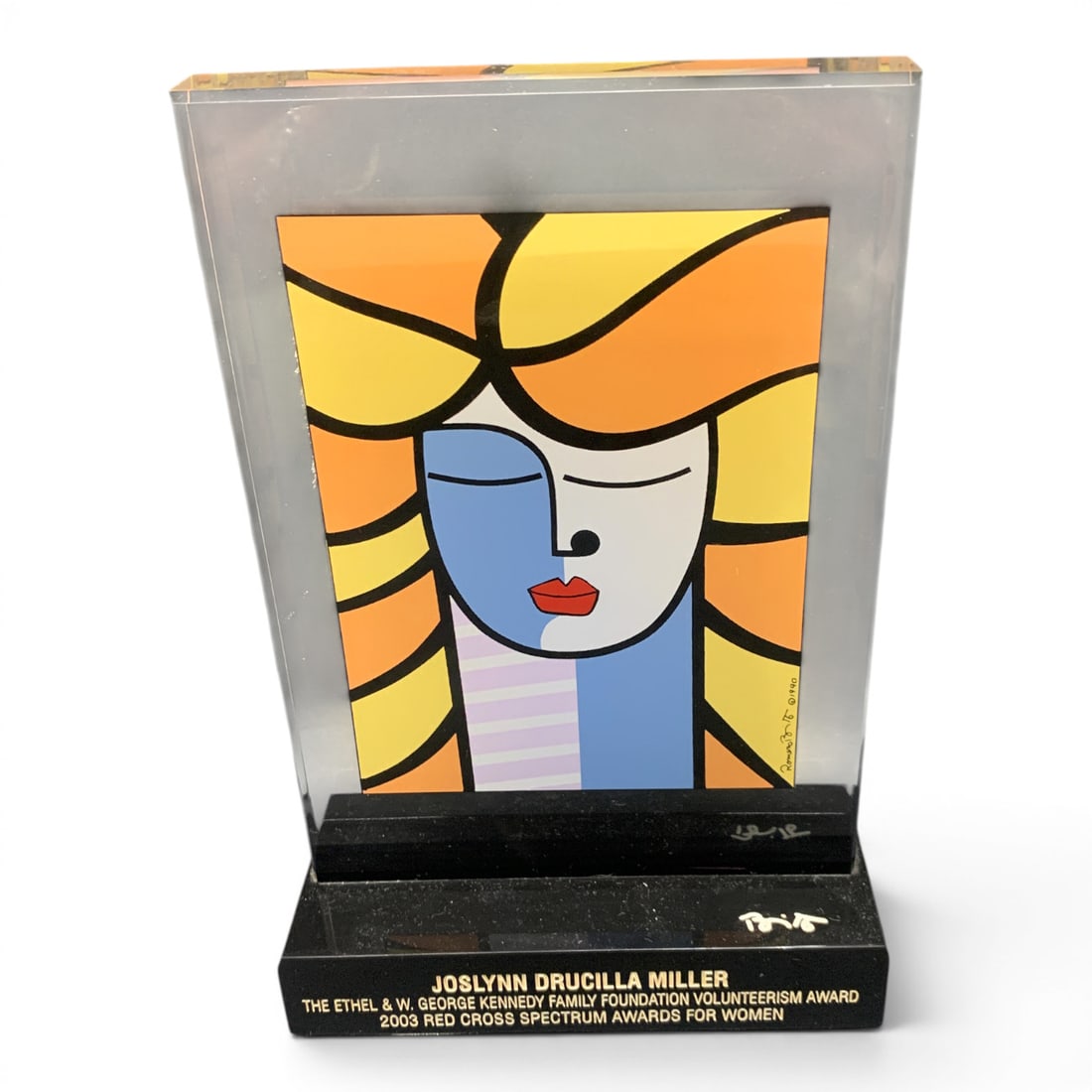 2003 Britto Lucite Award - 3