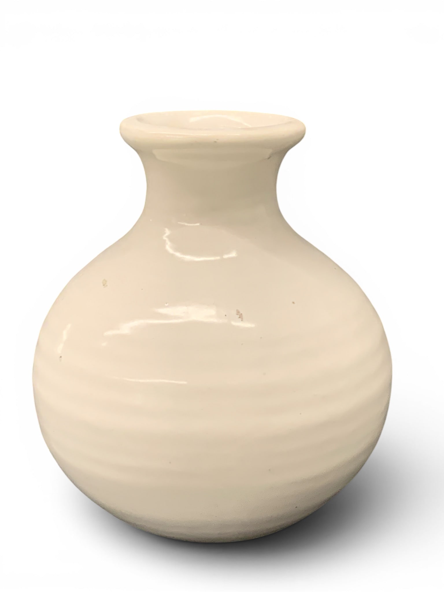 White Ceramic Vase - 2