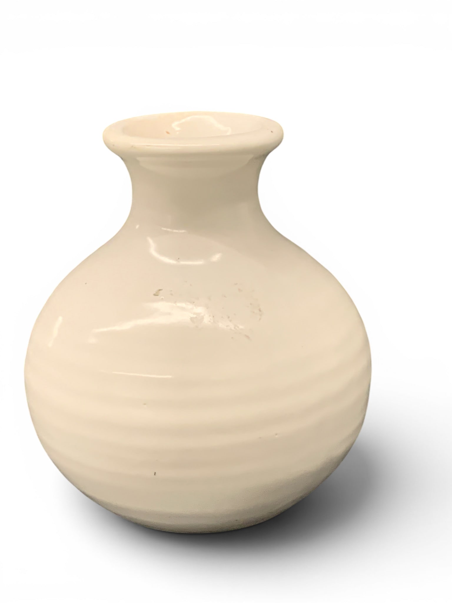 White Ceramic Vase - 3