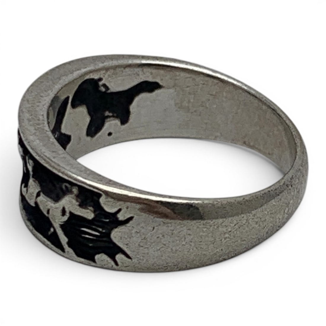 Sterling Silver Running Horse Ring - 3
