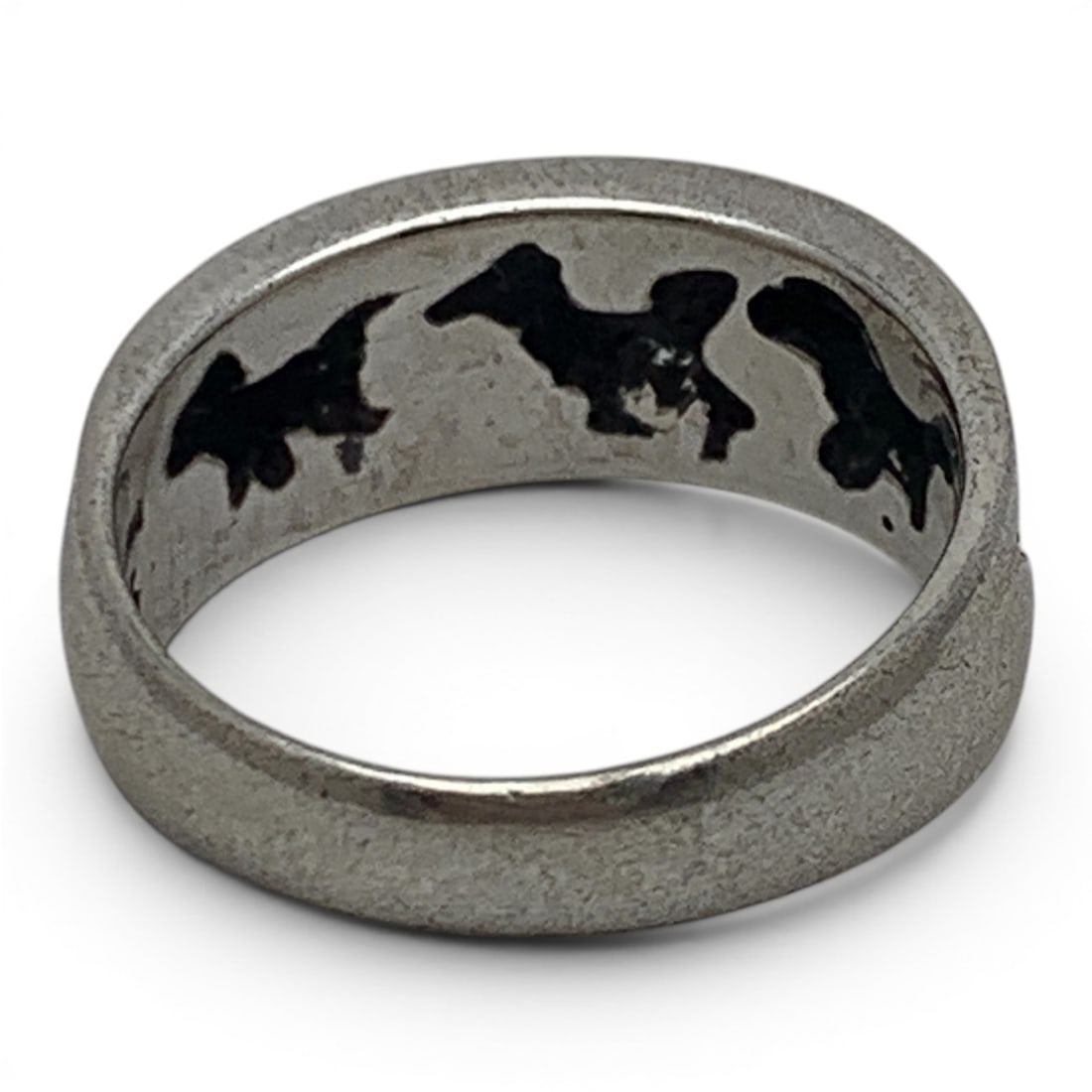 Sterling Silver Running Horse Ring - 4