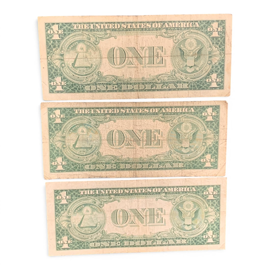 3 1935 $1 Silver Certificate Notes - 2