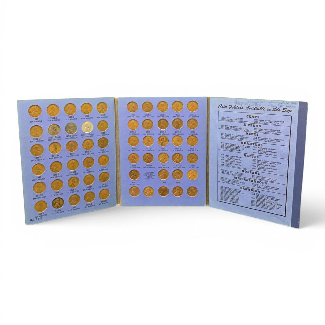 Complete Lincoln Cent Album - 2