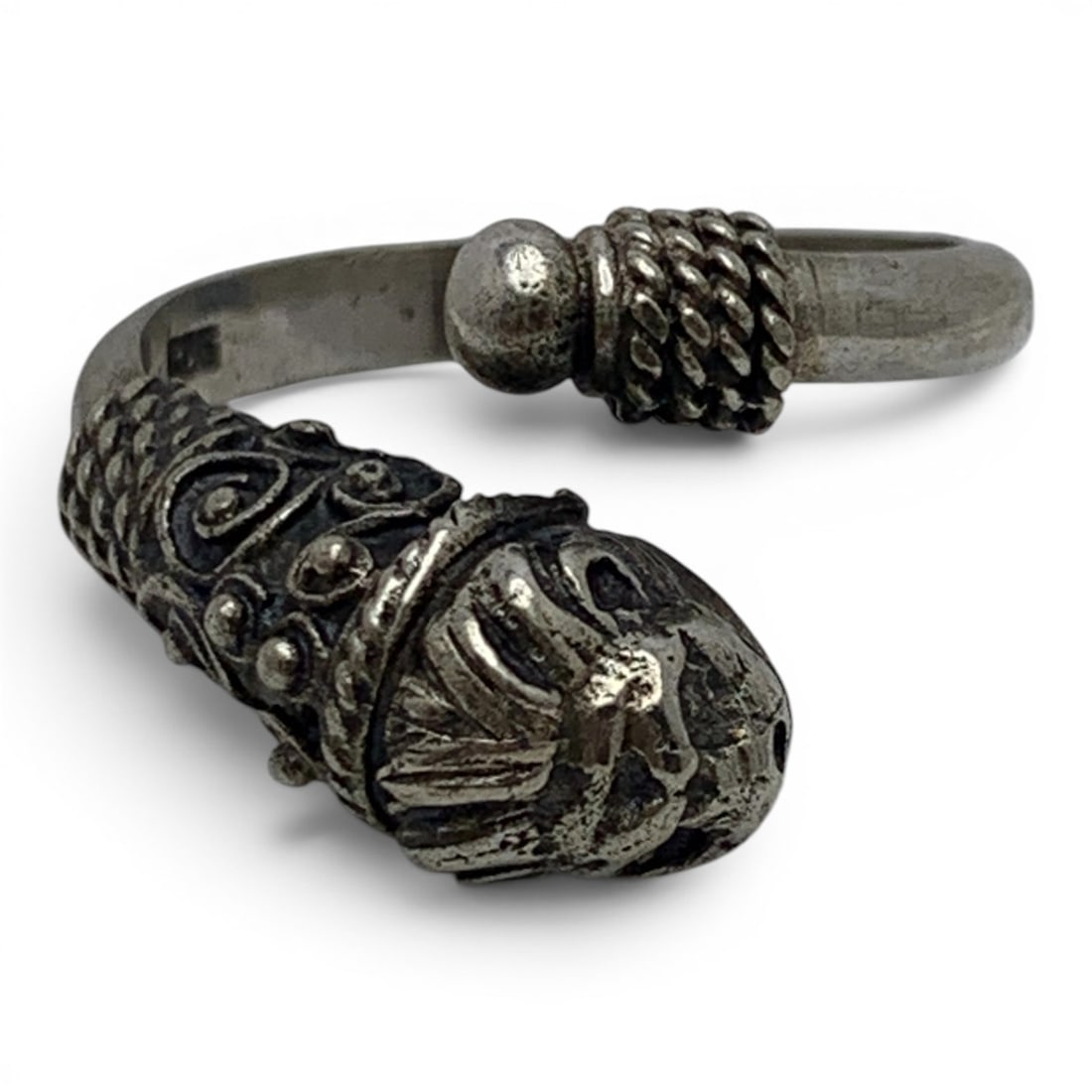 Sterling Silver Lion's Head Ring - 2