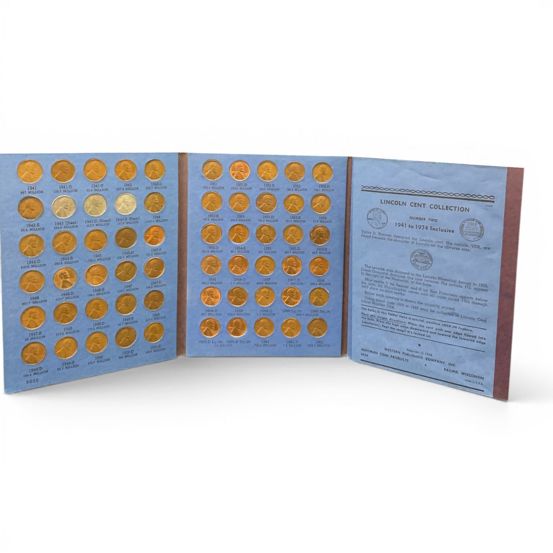 Complete Lincoln Cent Album - 2