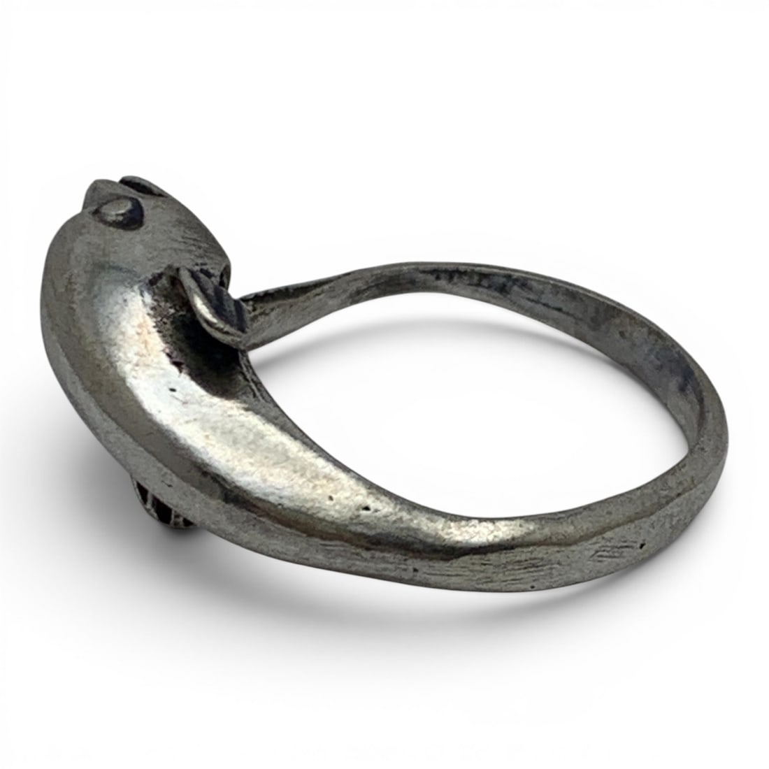 Sterling Silver Dolphin Ring - 3