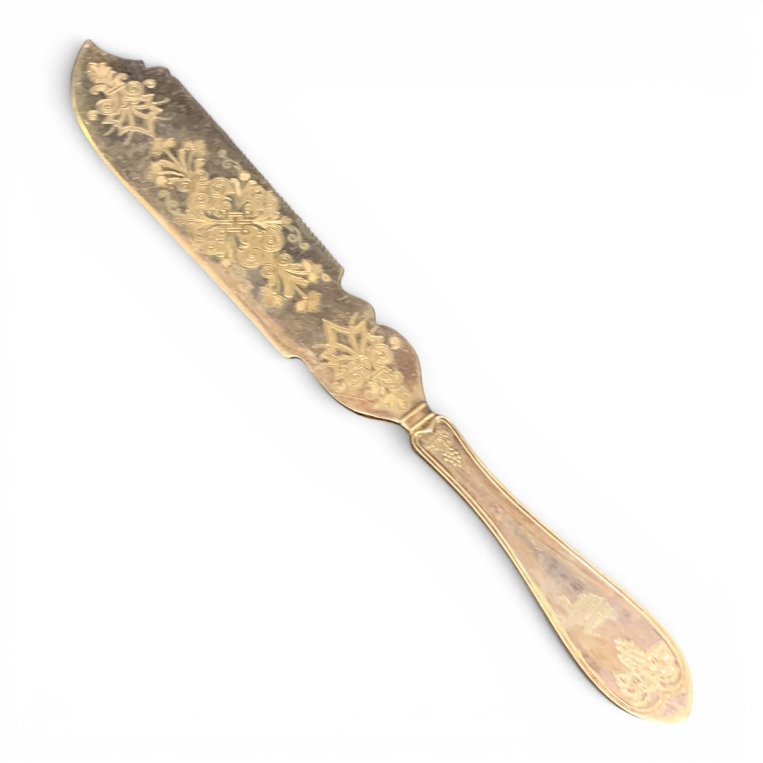 Antique Victorian Silver Plated Cake Knife (1 of 5)