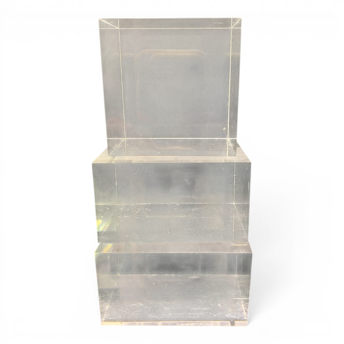 3 Clear Acrylic Bases - 2