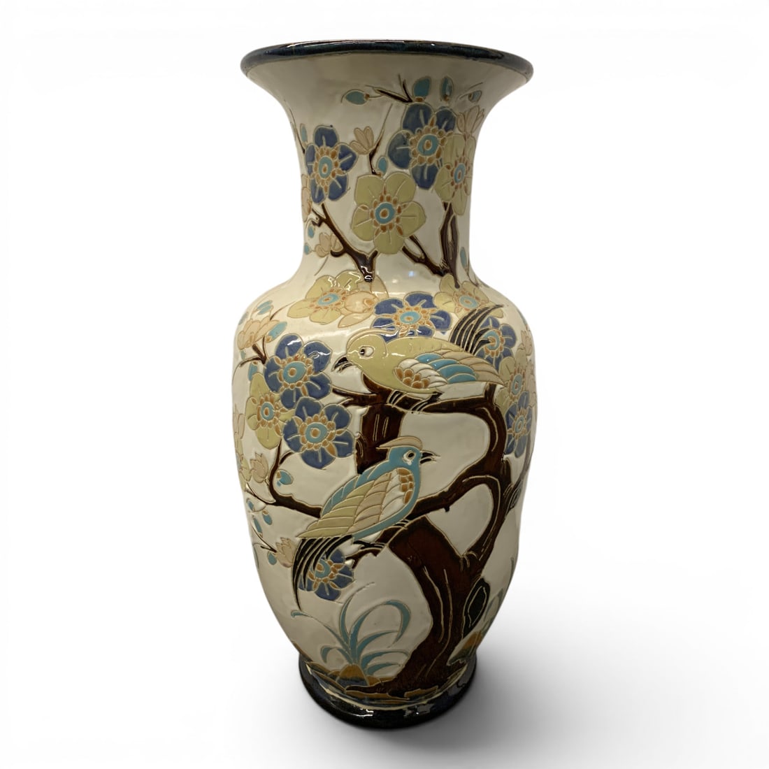 Large White Porcelain Vase - 2