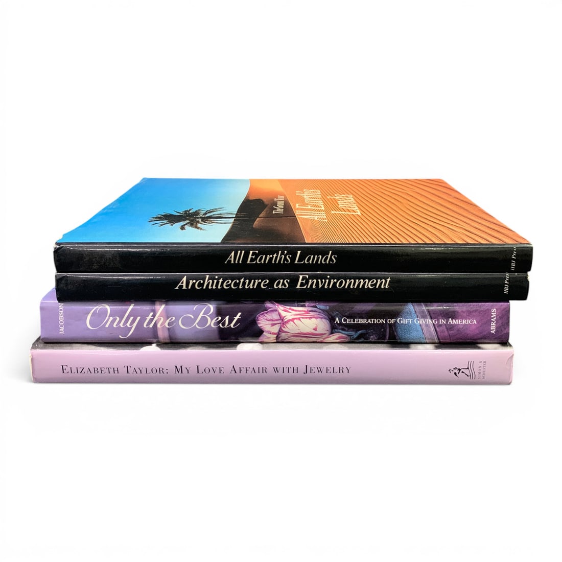 4 Large Hardcover Books - 4