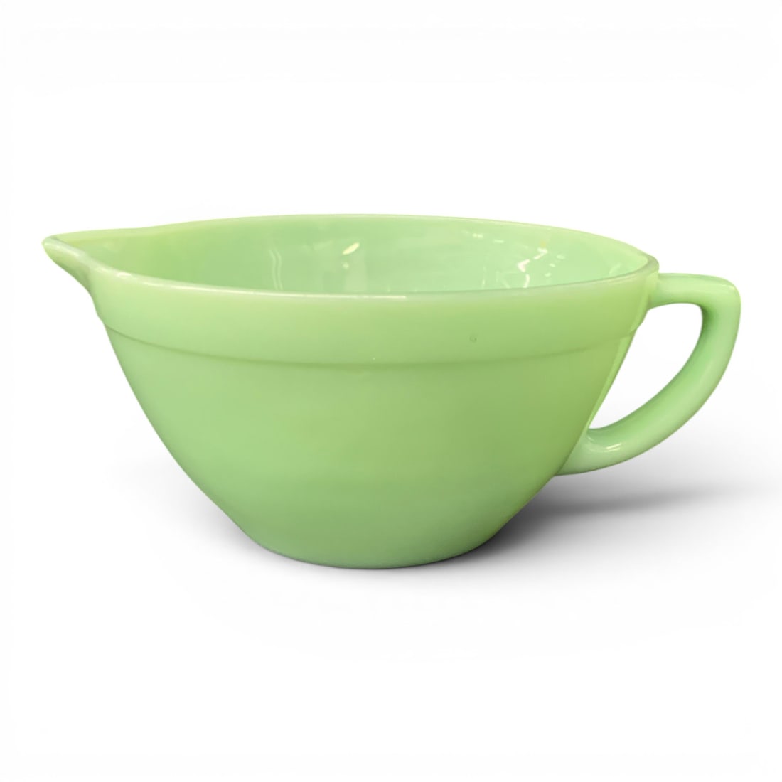 Vintage Fire- King Jadeite Mixing Bowl (1 of 7)