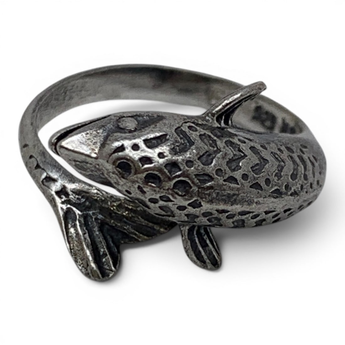 Sterling Silver Dolphin Ring - 2