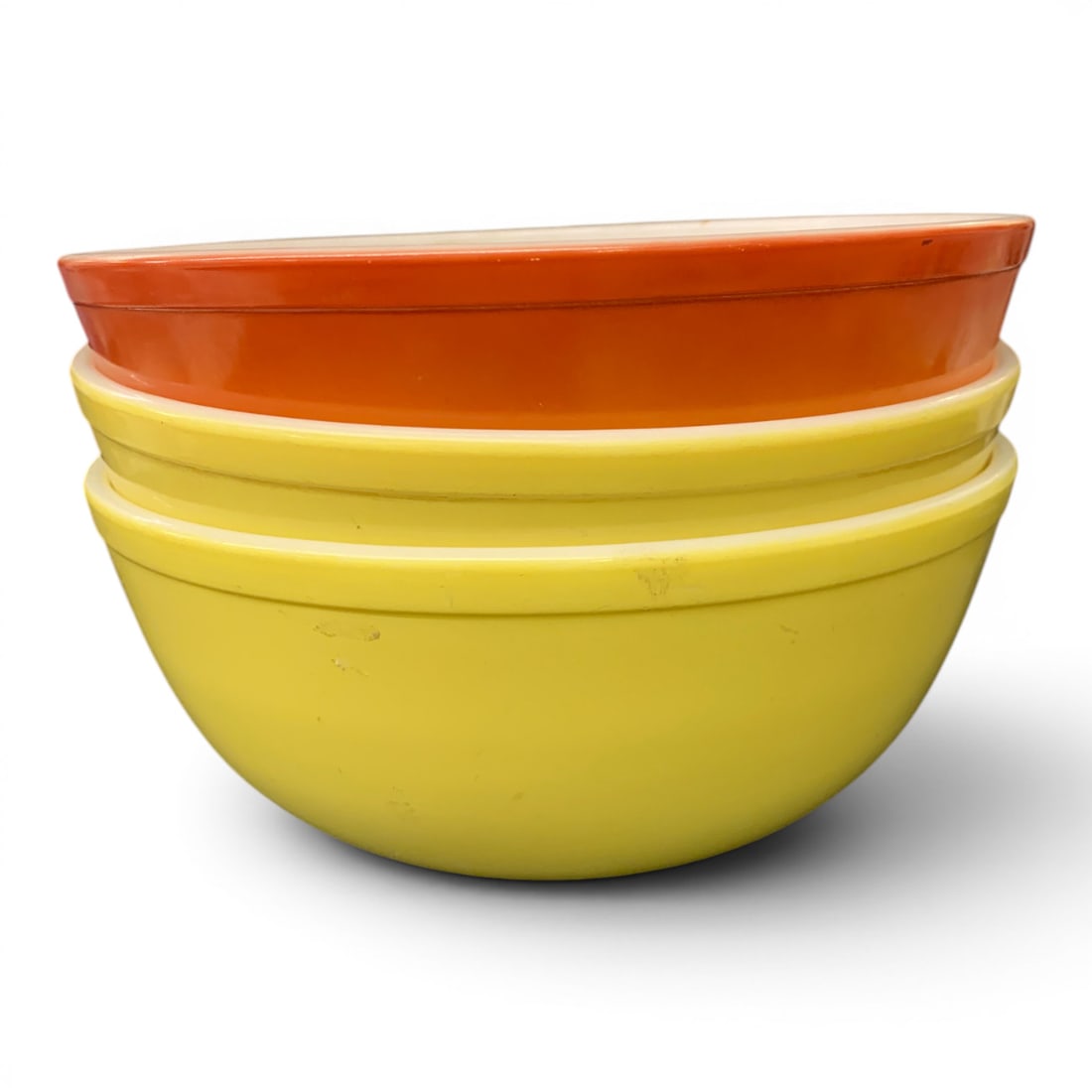 3 Large Vintage Pyrex Mixing Bowls (1 of 13)