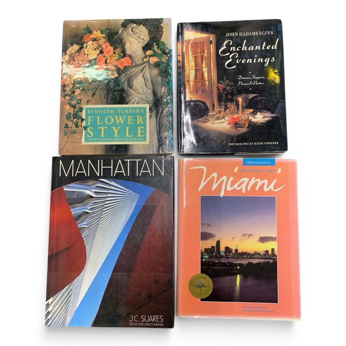 4 Large Hardcover Books - 2