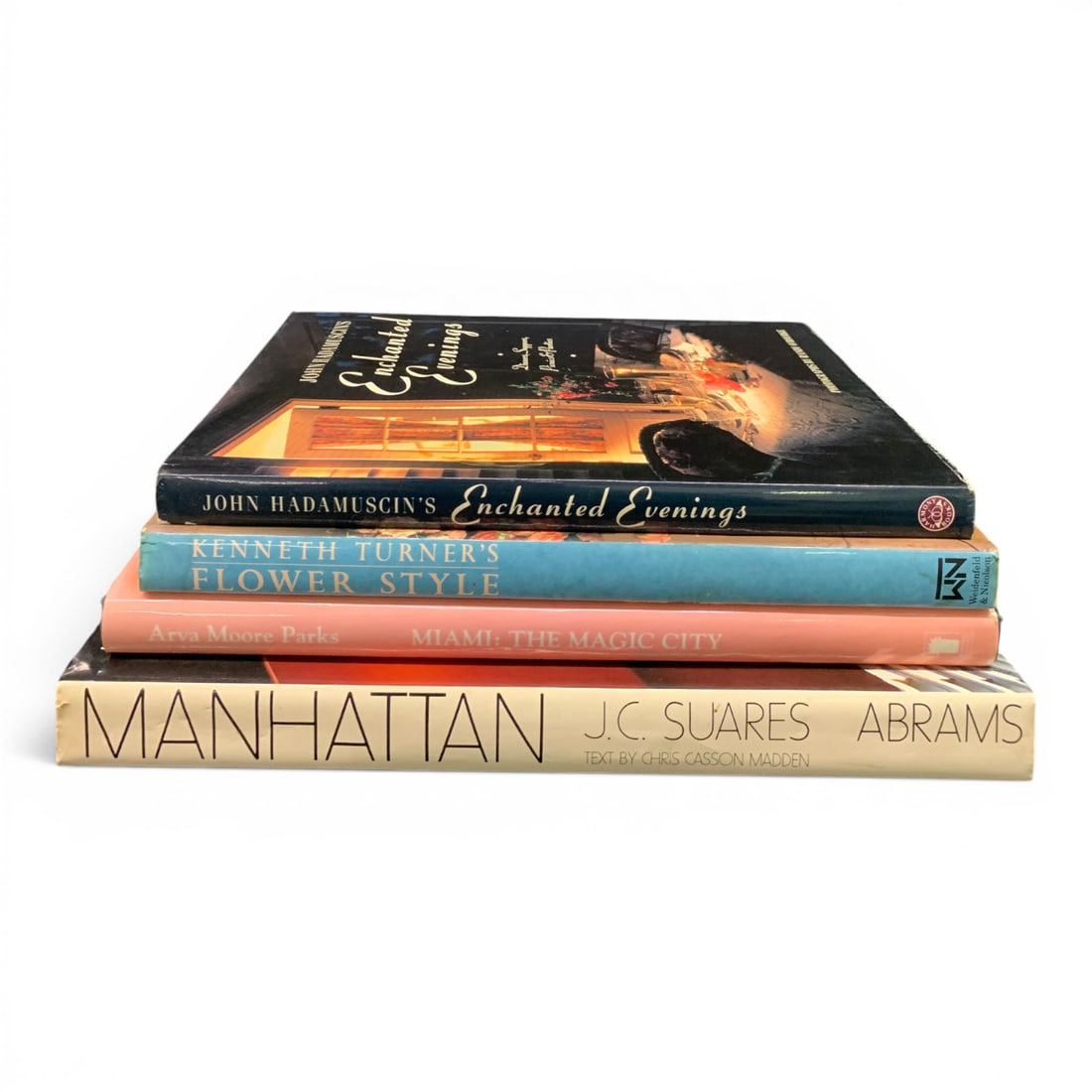 4 Large Hardcover Books - 4