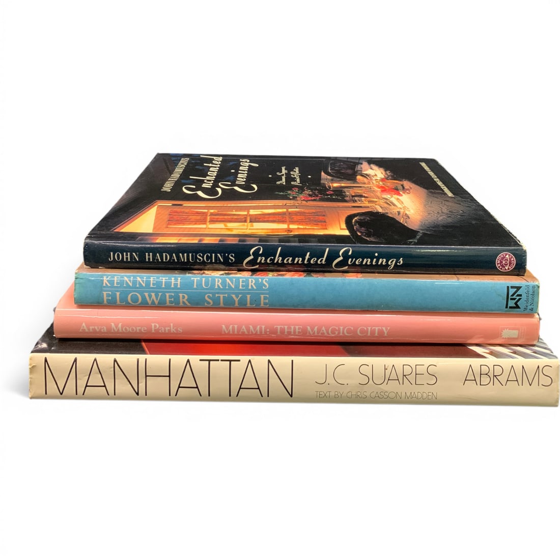 4 Large Hardcover Books - 5