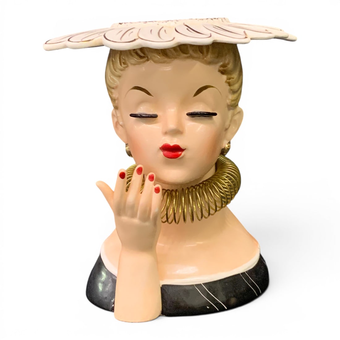Vintage Napco Lady Head Vase (1 of 8)
