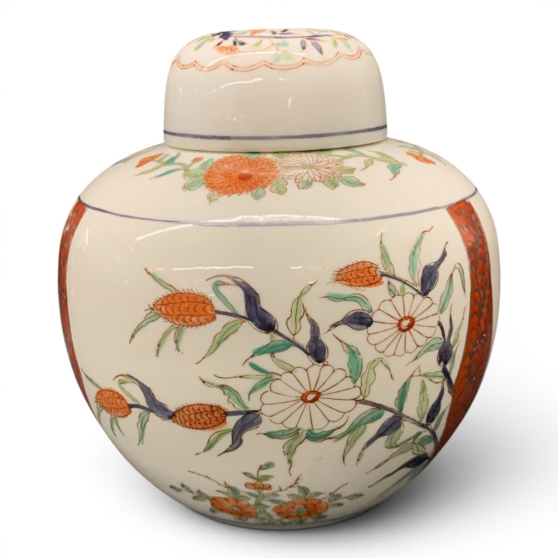 Japanese Porcelain Ginger Jar (1 of 10)