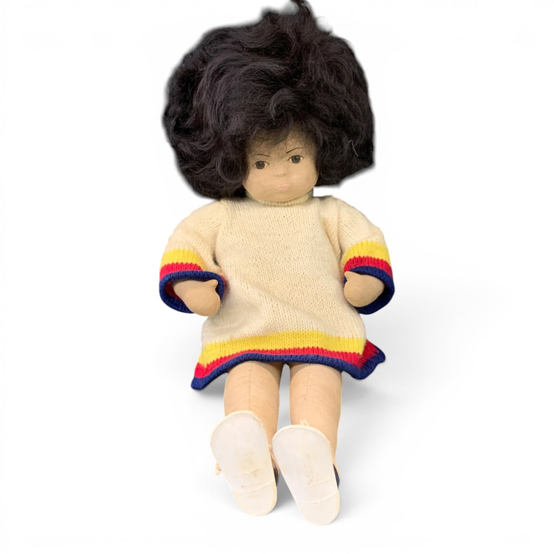 Handcrafted Waldorf Style Cloth Rag Doll: Handcrafted Waldorf Style Cloth Rag Doll19" Long