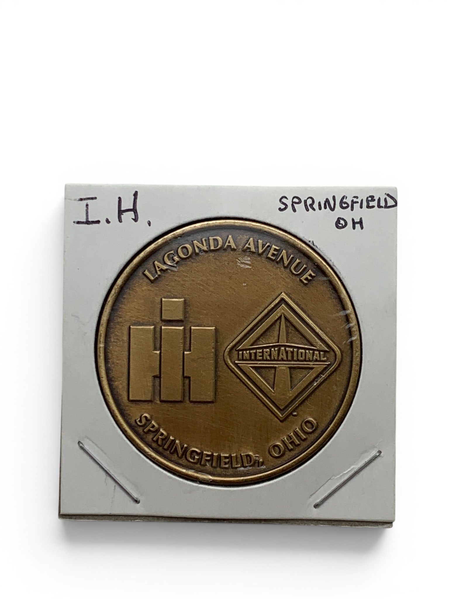 2003 I H Springfield Ohio Bronze Medal: 2003 I H Springfield Ohio Commemorative Bronze Medal