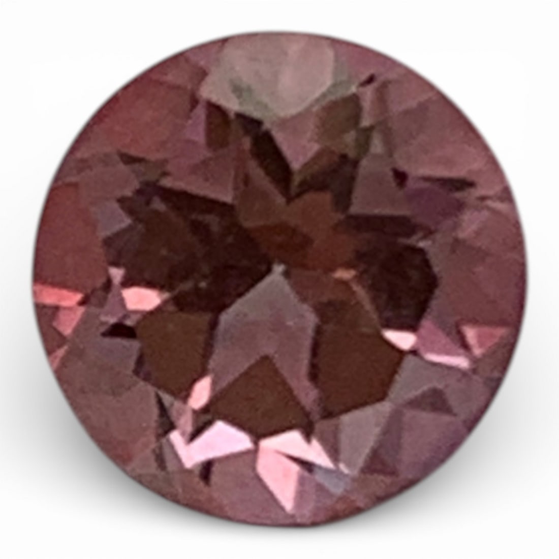 Faceted Pink Topaz Gemstone - 3