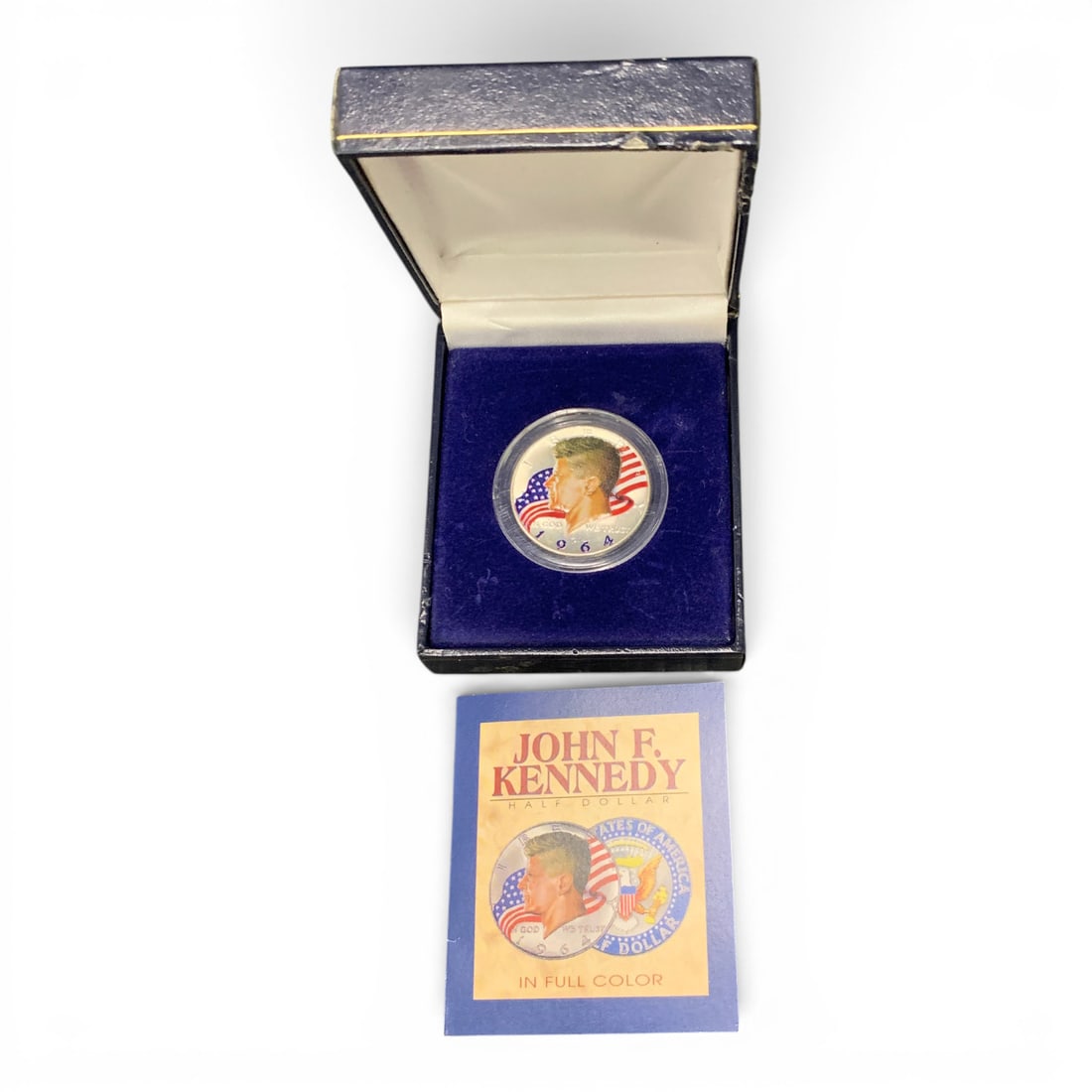 1964 Silver Kennedy Colored Half Dollar - 5