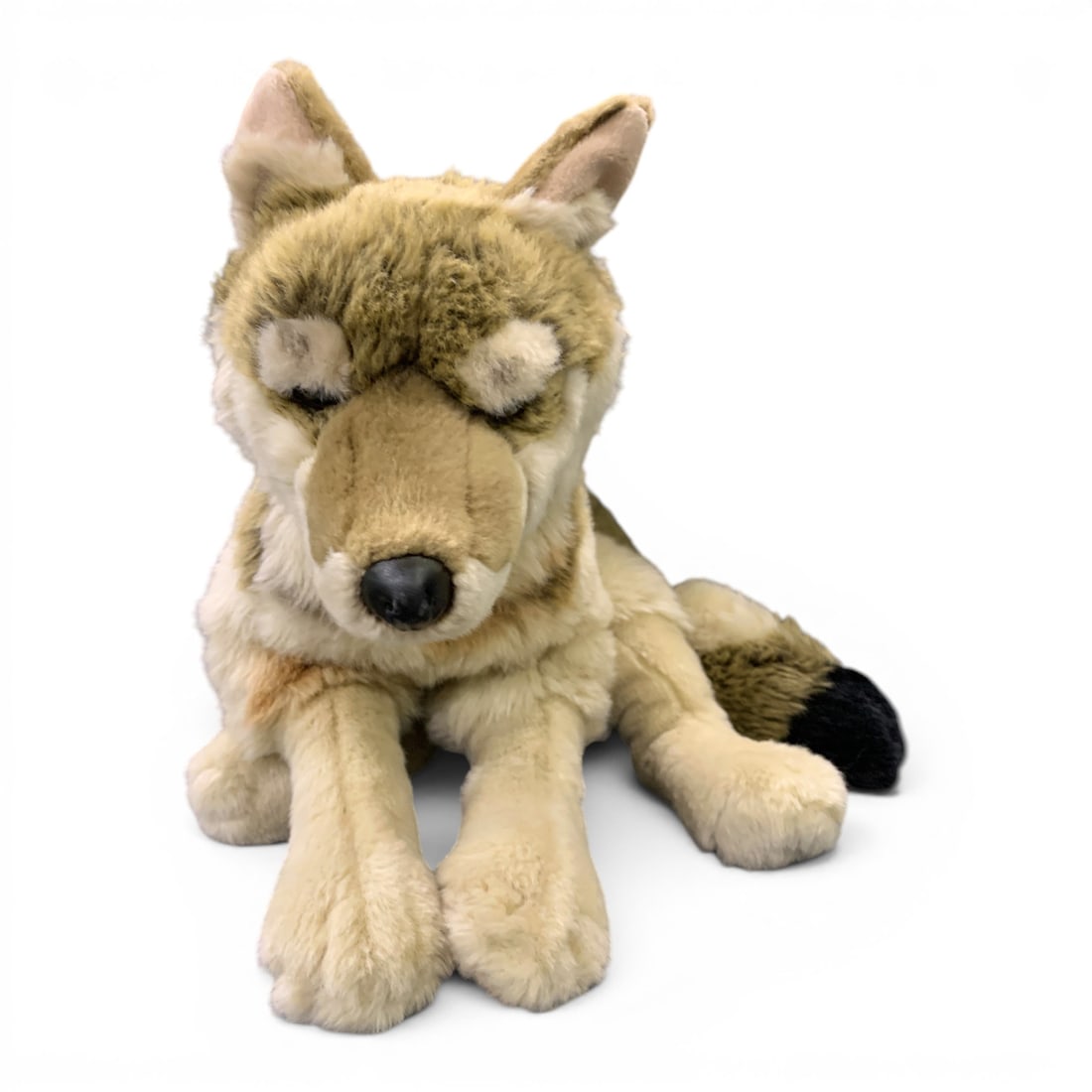 F A O Schwarz Timber Wolf Plush Stuffed Animal (1 of 6)