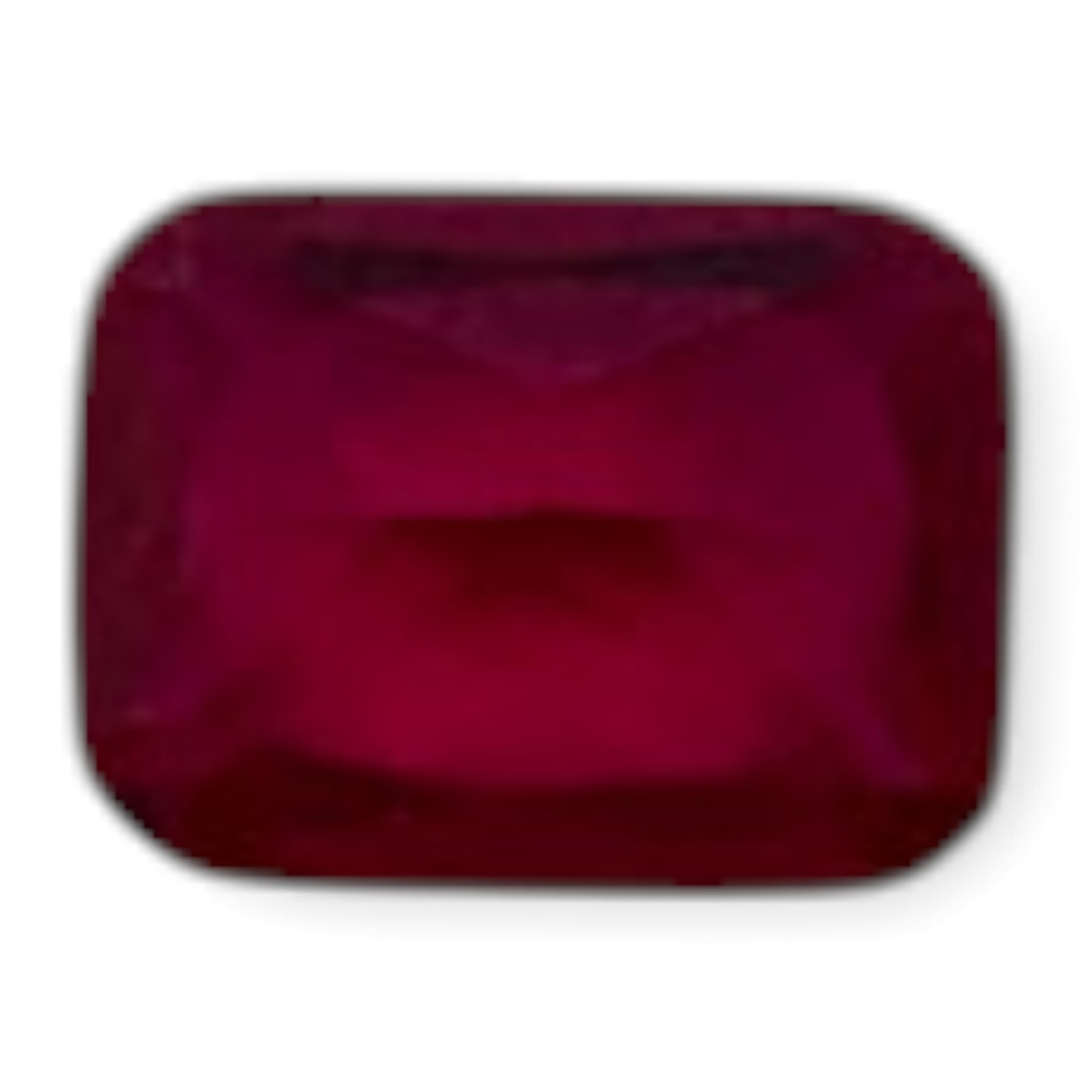 Faceted Hot Pink Ruby Gemstone - 2