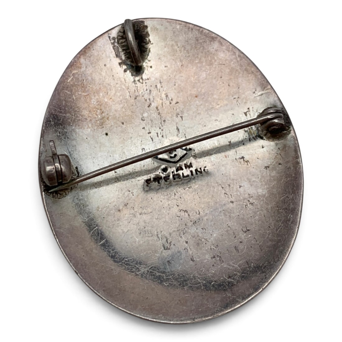 Sterling Silver Siam Pin - 3