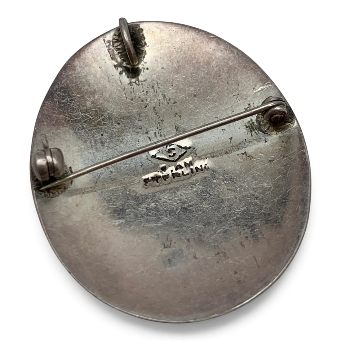 Sterling Silver Siam Pin - 4