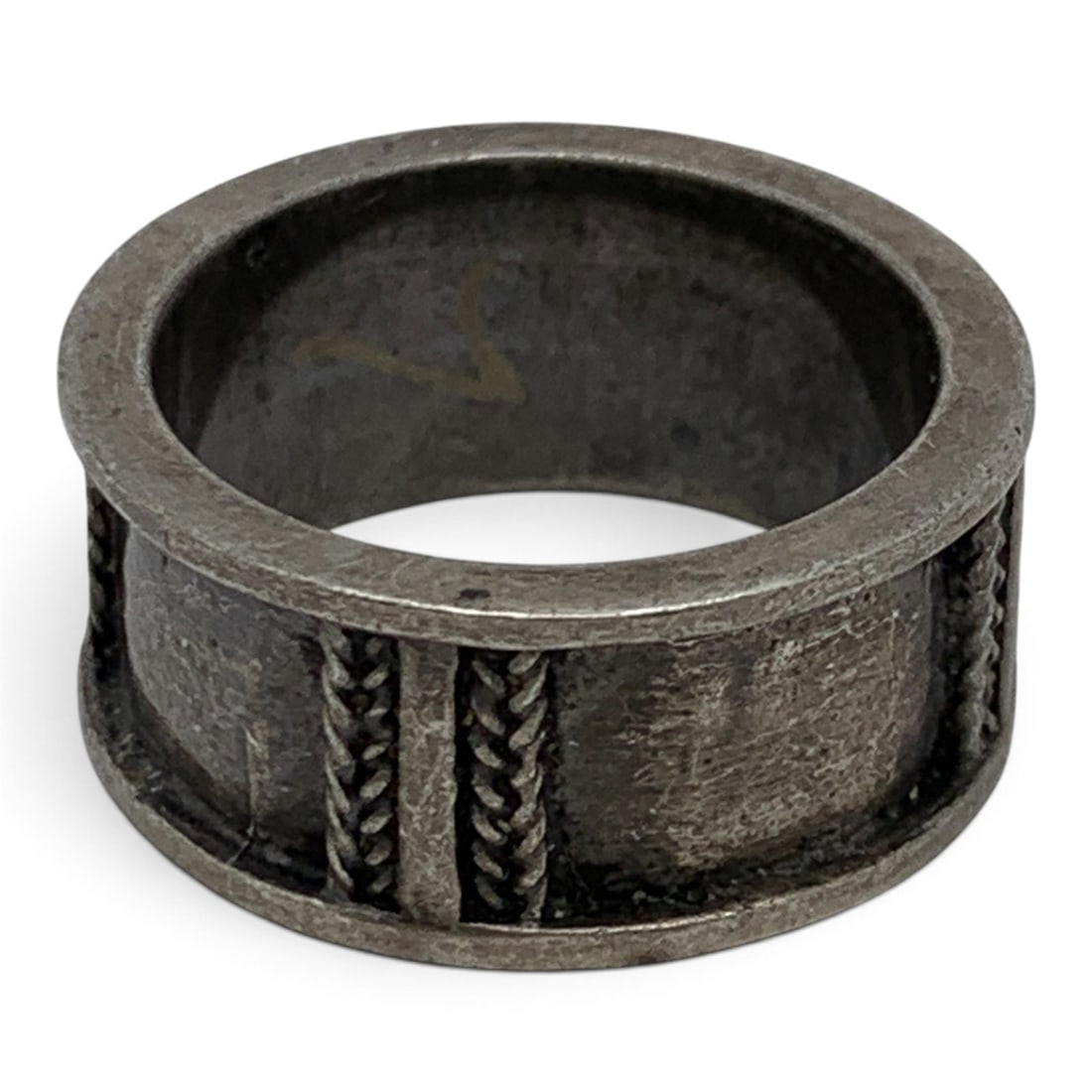 Jaded Sterling Silver Ring - 2