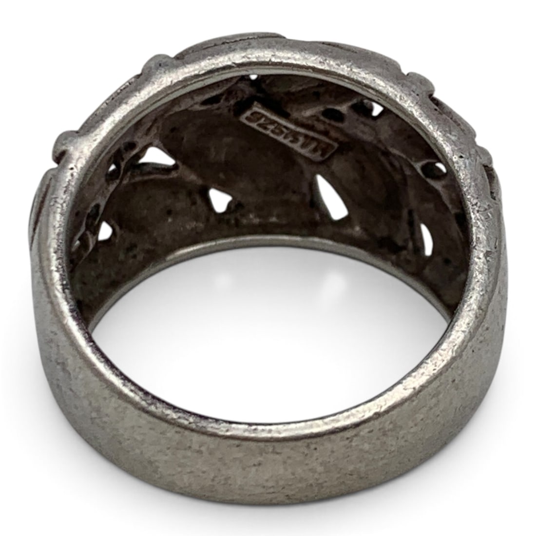 Sterling Silver Leaf Ring - 4
