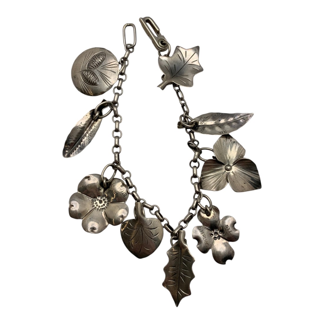 Sterling Silver Charm Bracelet - 2