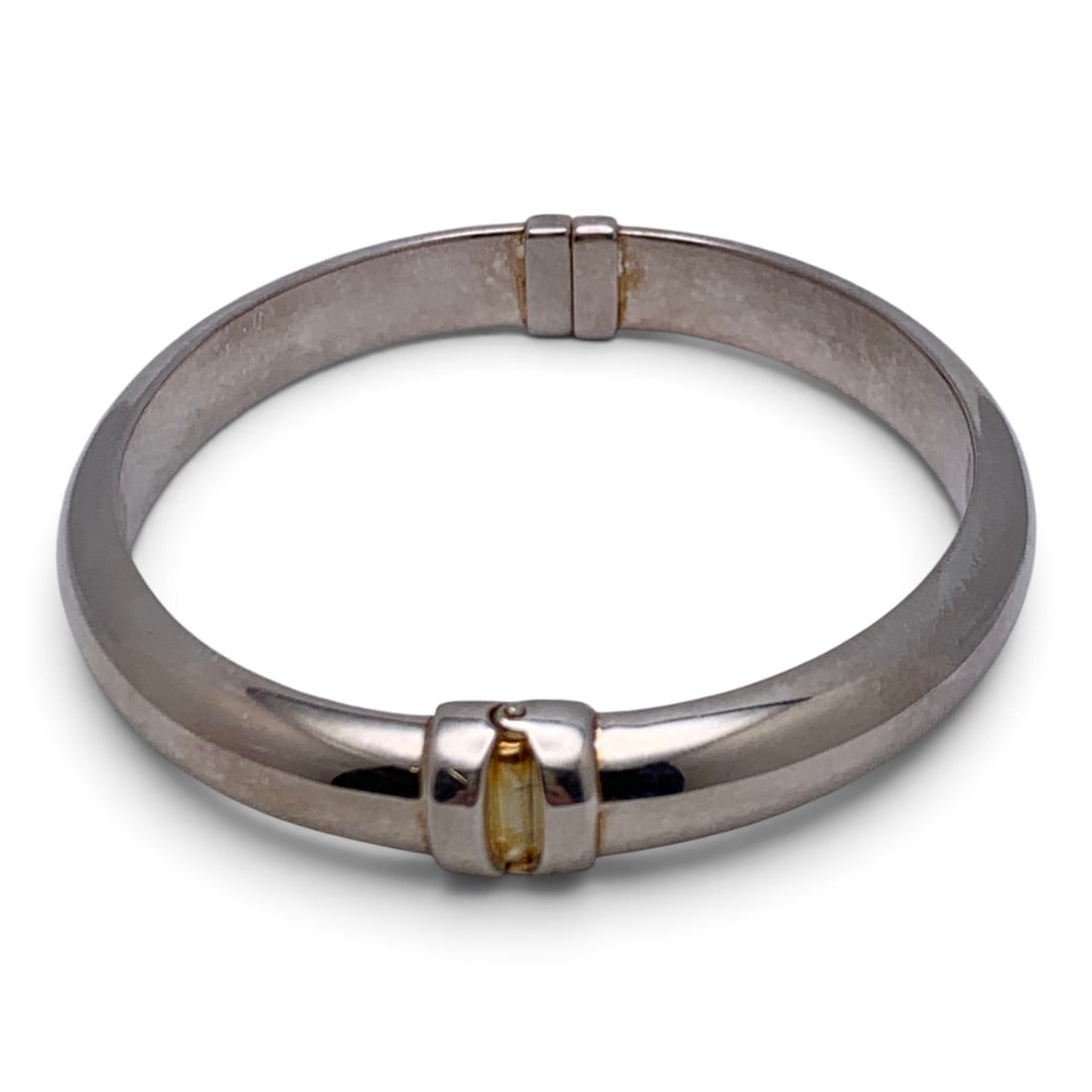 Sterling Silver Italian Hinge Bracelet - 2